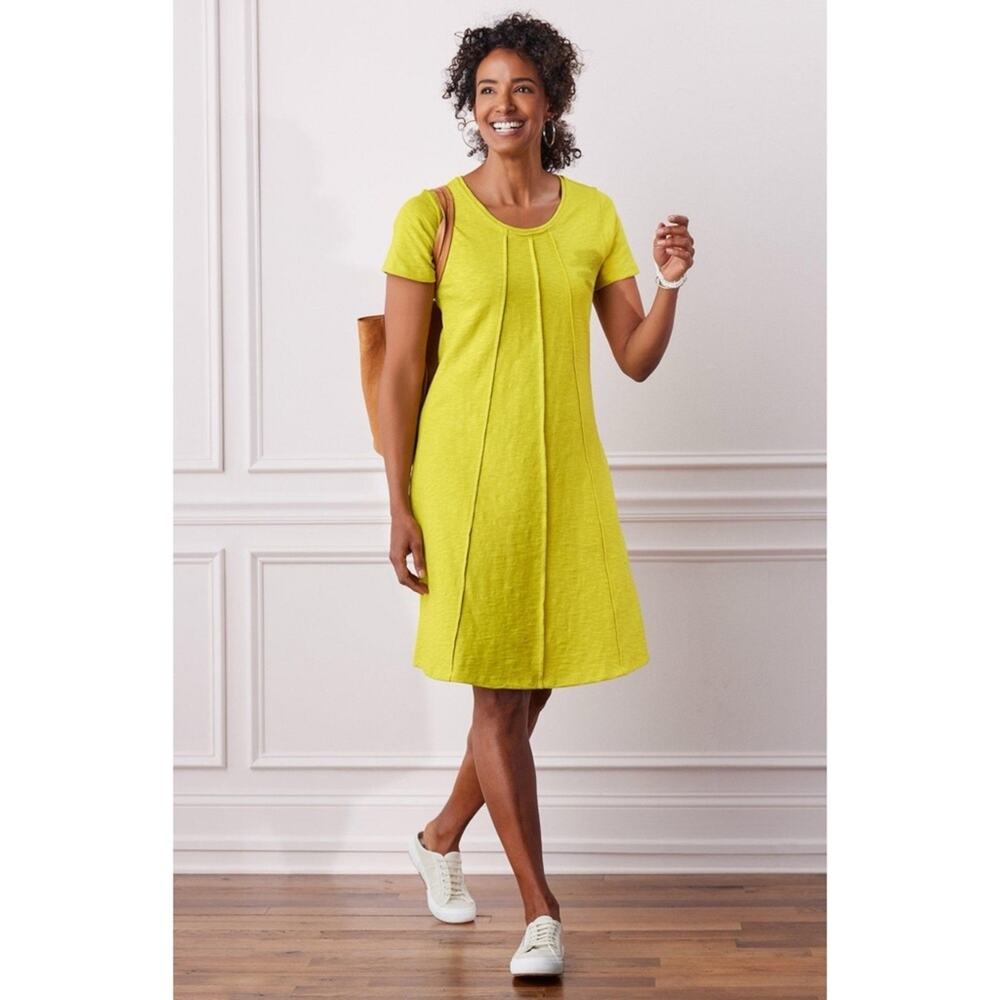 Soft Surroundings Marchesa Cotton T-Shirt Dress